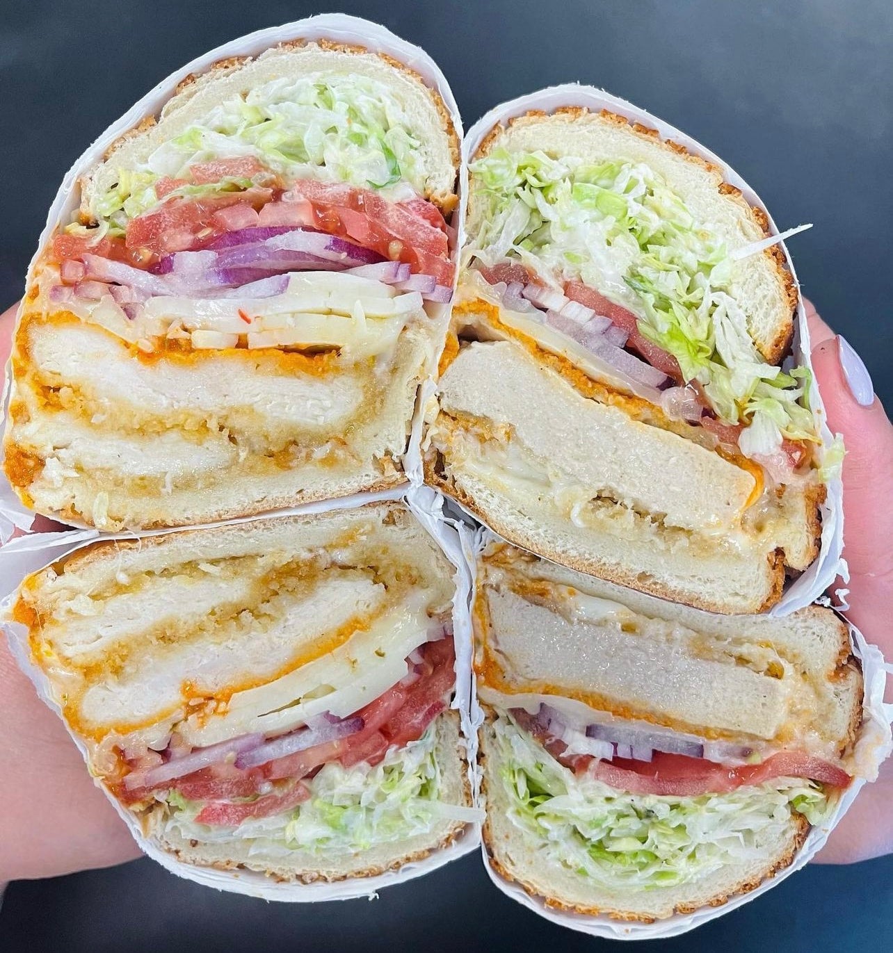 Blazin' Buffalo Sandwich Gigi's Cafe